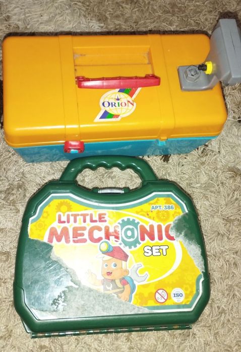 Набір інструментів дитячий в кейсі коробці ціна за два набори