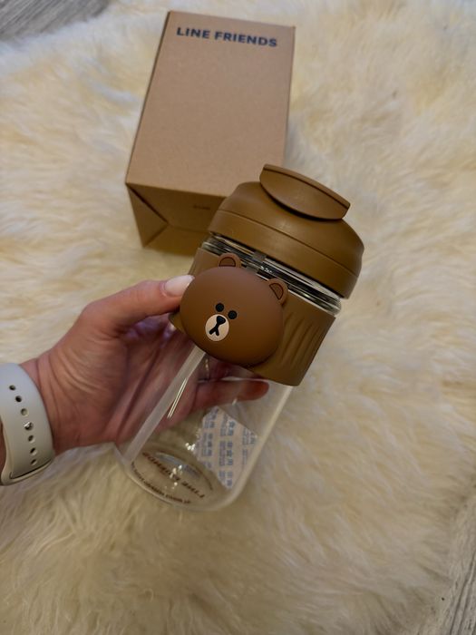 Buteleczka do kawy szklana Mis