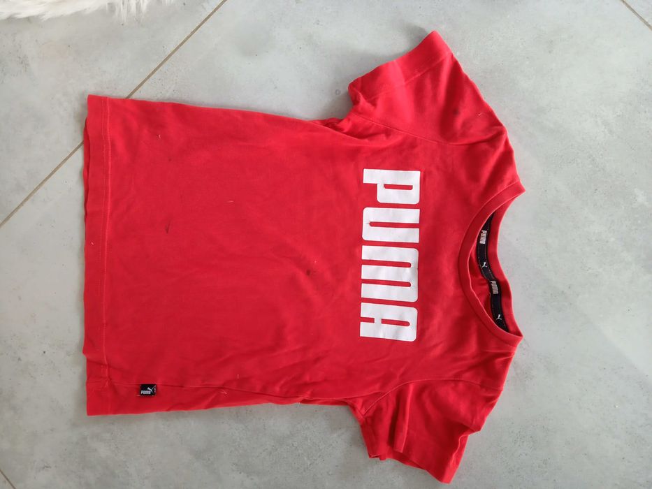 T-shirty koszulki zestaw rozm.116 chłopięce Adidas Puma