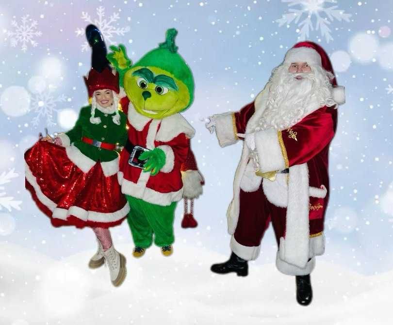 Аниматоры на новый год Киев Аніматори на Новий рік Київ Санта Клаус