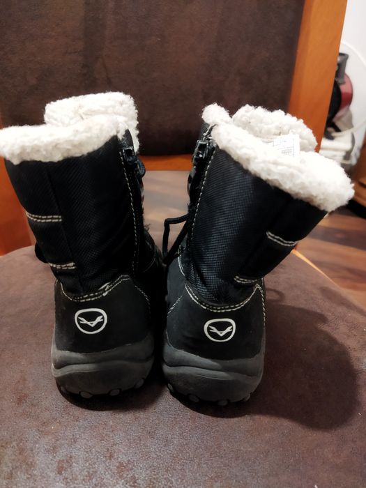Kozaki 22 ciepłe buty zimowe dla chłopca