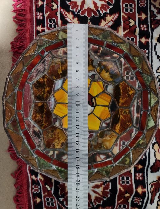 Абажур вітраж для нічної лампи