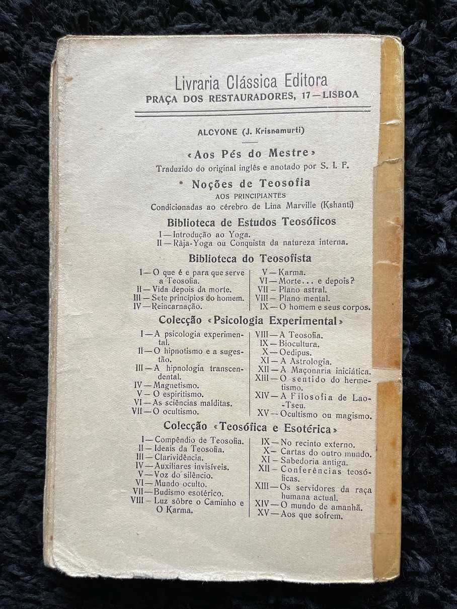 “Coleção Teosófica e Esotérica” - ANNIE BESANT, Teosofia, Blavatsky