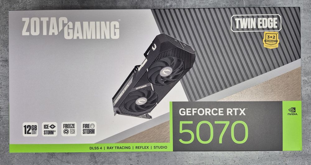 GeForce ZOTAC RTX 5070 Twin Edge - Karta graficzna NVIDIA - gwarancja