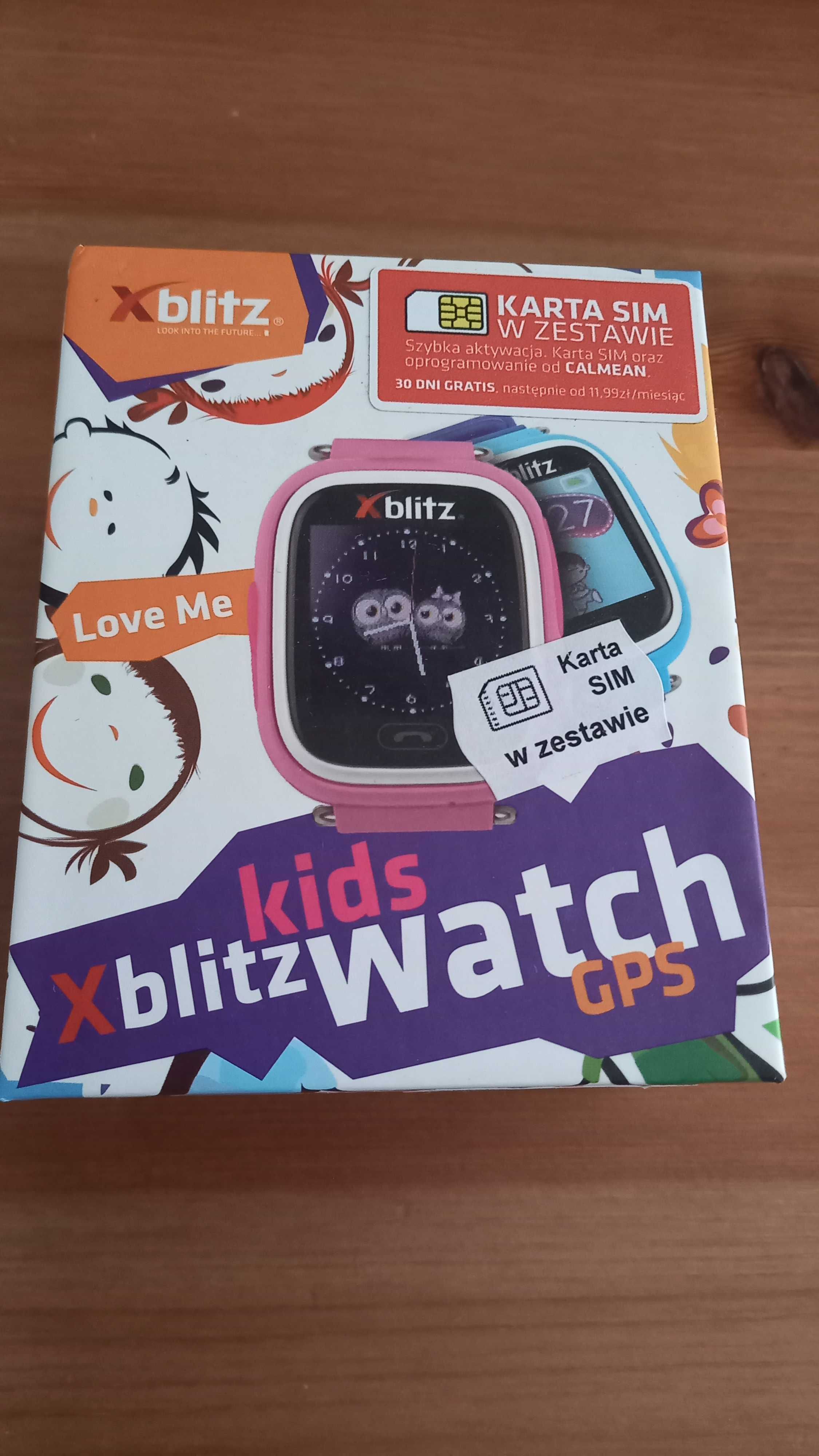 Smartwatch dla dziecka Xblitz Love Me różowy