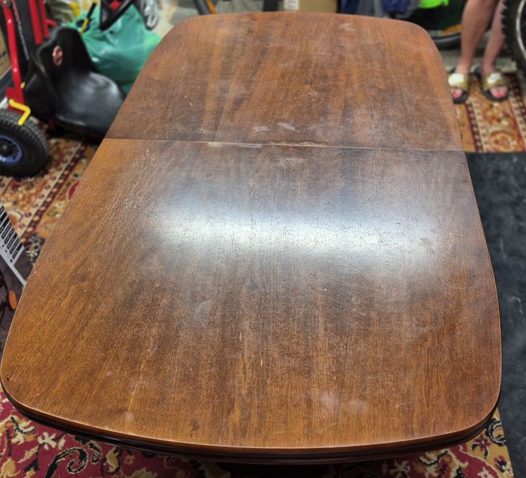 Stół, ława drewniany rozsuwany 120x80 (160x80)