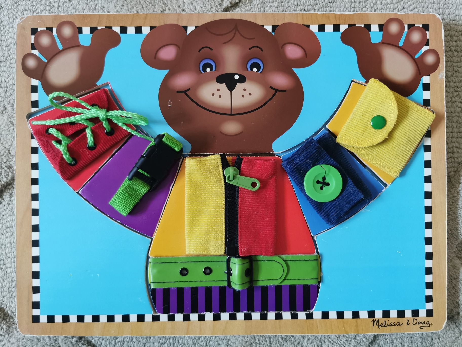 Tablica manipulacyjna dla najmłodszych Melissa&Doug