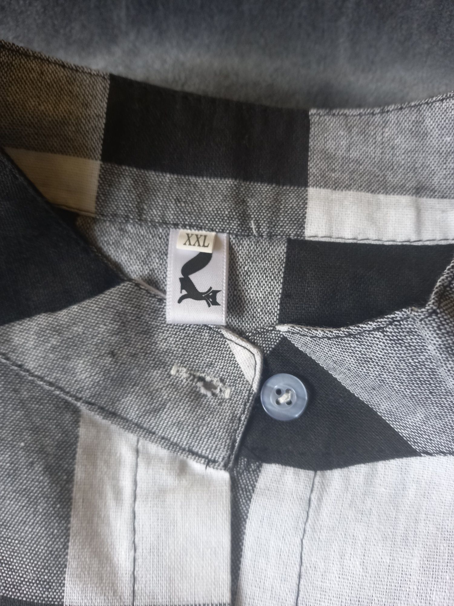 Bluza  damska w kratę , długi rękaw