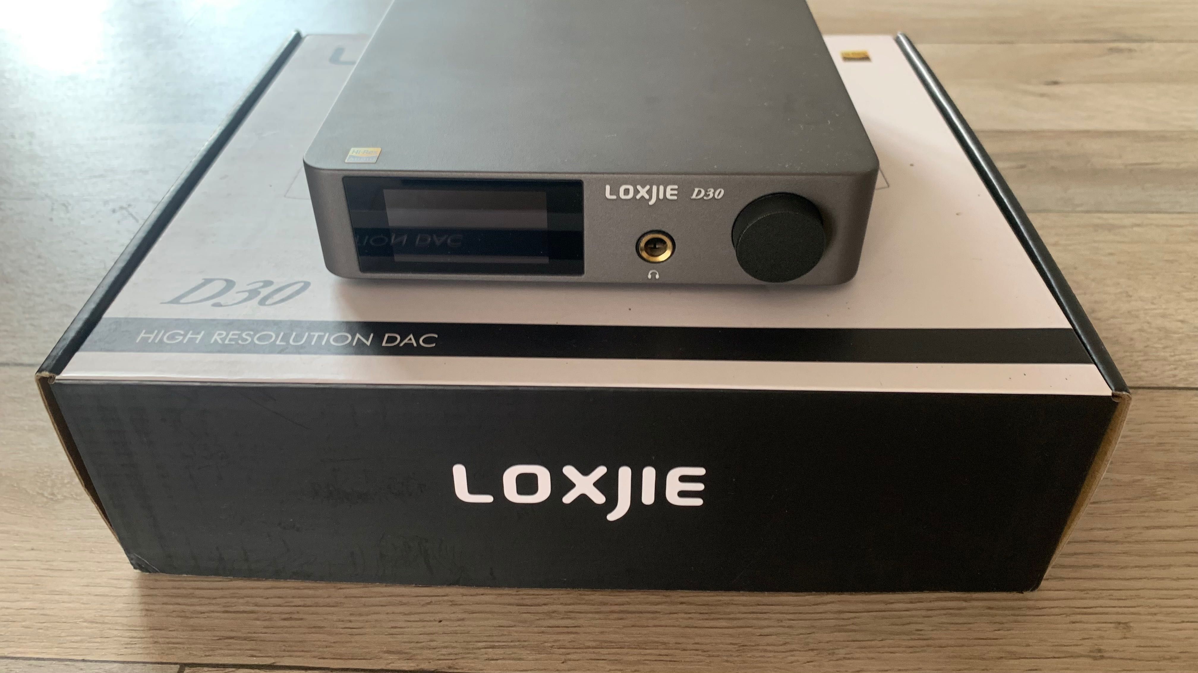 Dac LOXJIE D30 V2 DAC ES9068AS com extra