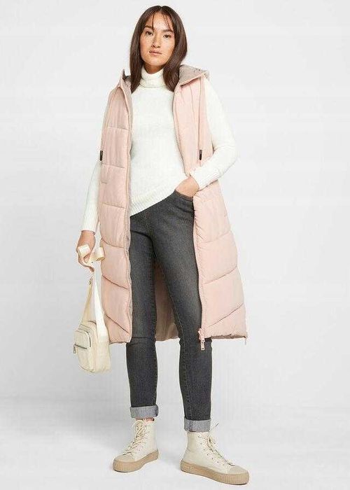 Kamizelka Pikowana z kapturem /  2-stronna