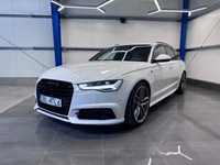 Audi A6 audi a6 2014r lift foll led s line 3.0tdi biała perła aktywne tłumiki