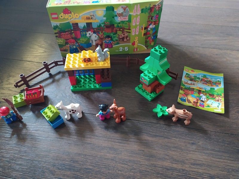 Lego Duplo Zwierzęta leśne. Oryginalne pudełko.