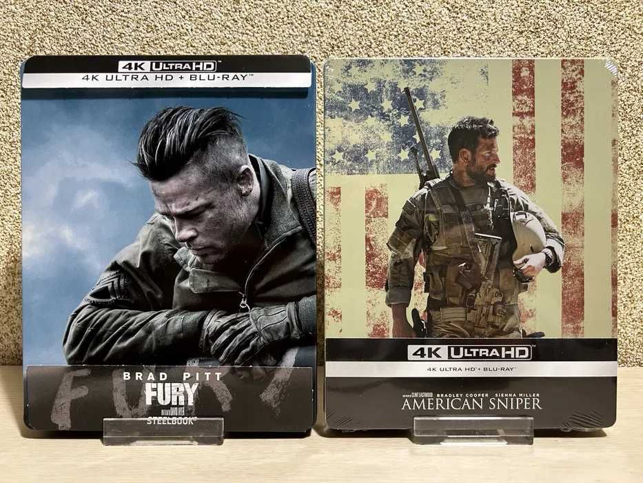 Steelbook 4K Blu-ray Царство небесное/Хозяин морей / Гладиатор 1-2