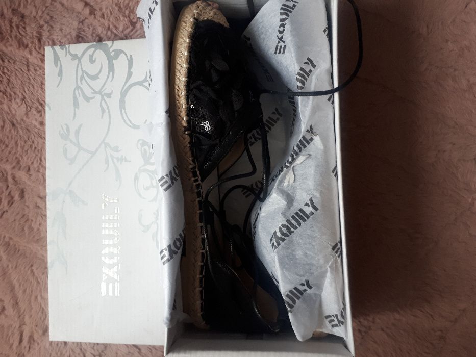Espadryle wiązane roz 38