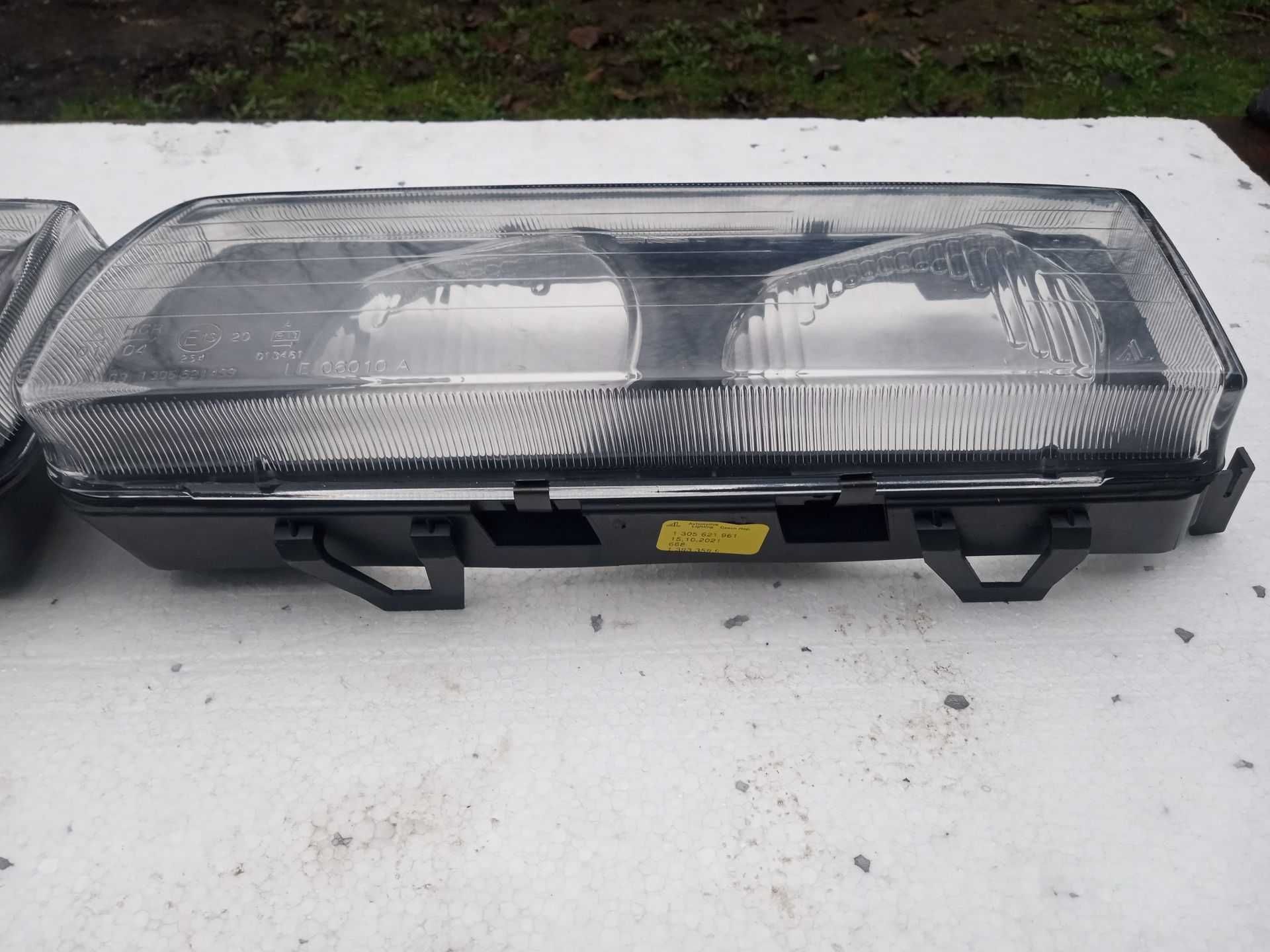 Klosze szkła lamp soczewkowych Bosch/AL BMW E36 LEWY+PRAWY NOWE