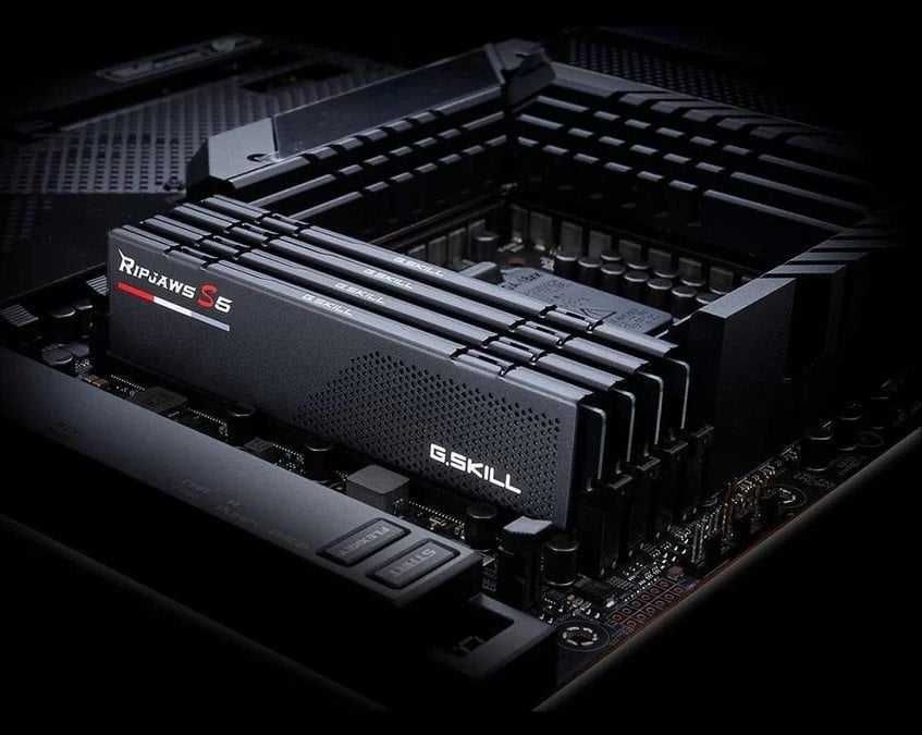 Память 16Gb x 2 (32Gb Kit) DDR5, 6000 MHz, G.Skill Ripjaws S5, Black