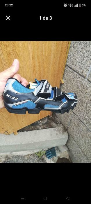 Sapatos ciclismo shimano
