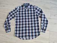 Tommy Hilfiger oryginalna koszula kratka L logowana elegancka