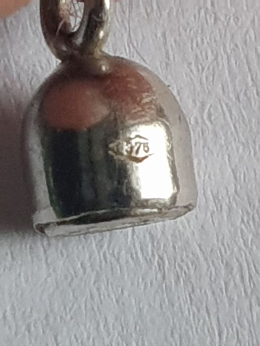 Złoty naszyjnik nefryt kolia wisior  korale złoto 375 rękodzieło