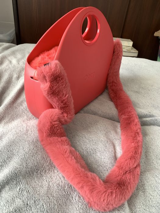 Obag Moon coral, nowy zestaw! Futerko.