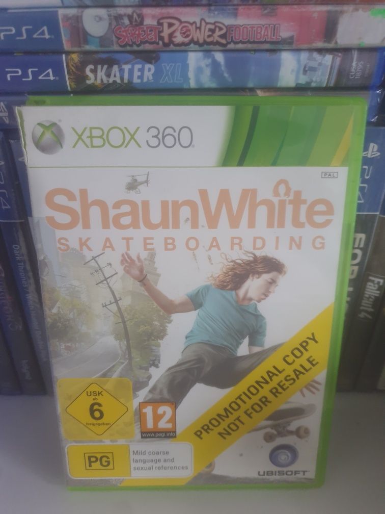 Shaun white skateboarding xbox 360