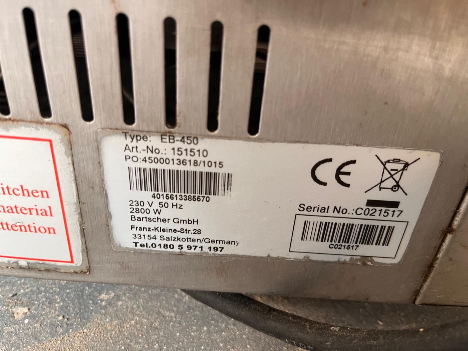 Opiekacz Salamander 500, z windą, elektryczny Bartscher EB-450