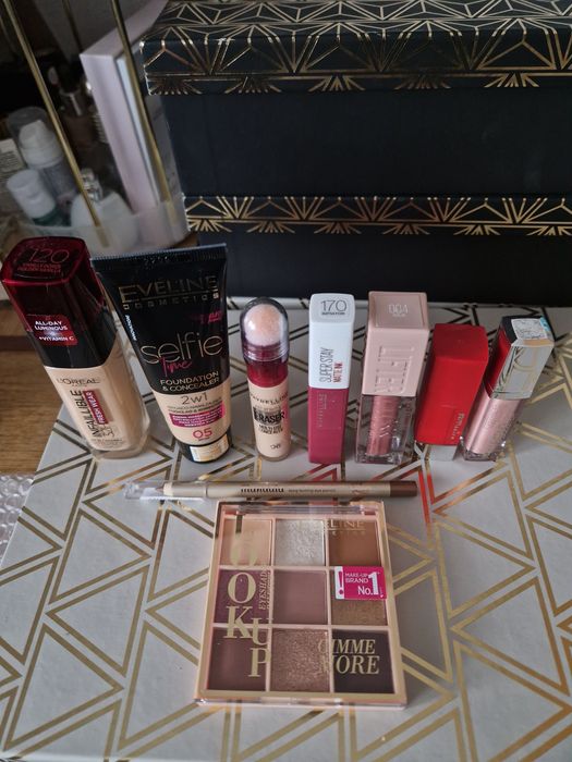 Zestaw kosmetyków L'oreal Maybelline Eveline