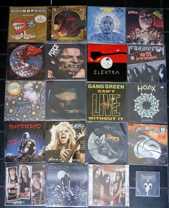 Thrash Metal 80s/90s Vinildl de época