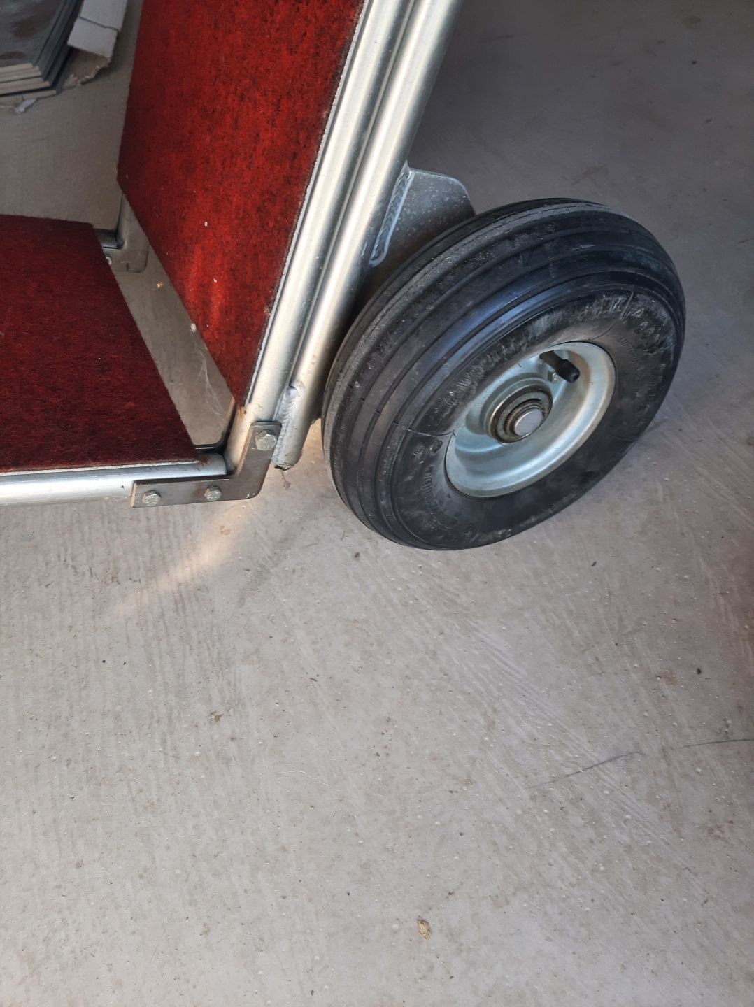 Wózek transportowy aluminiowy składany. Mocny!!!