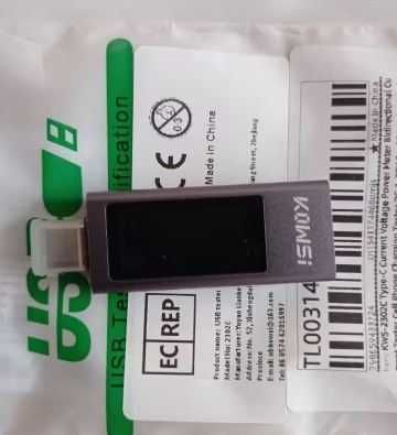 USB тестер KOWSI KWS-2302C з кольоровим дисплеєм