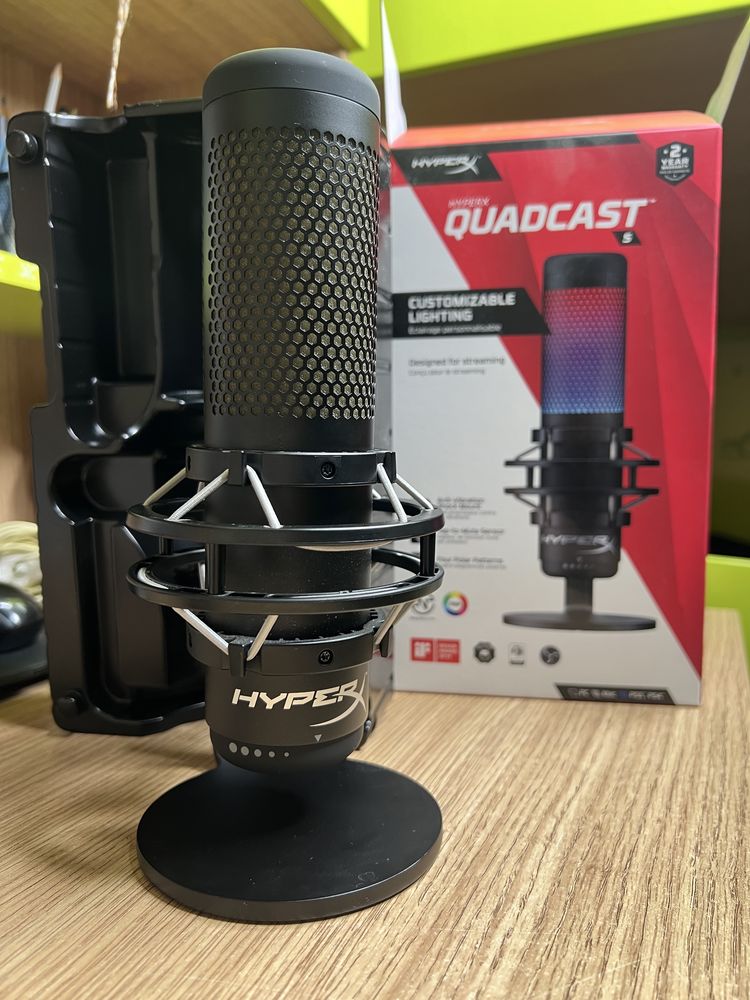 Microphone HyperX QuadCast S