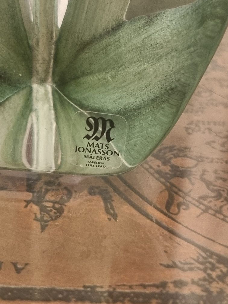 Kryształ rzeżba kwiat - Mats Jonasson/Szwecja