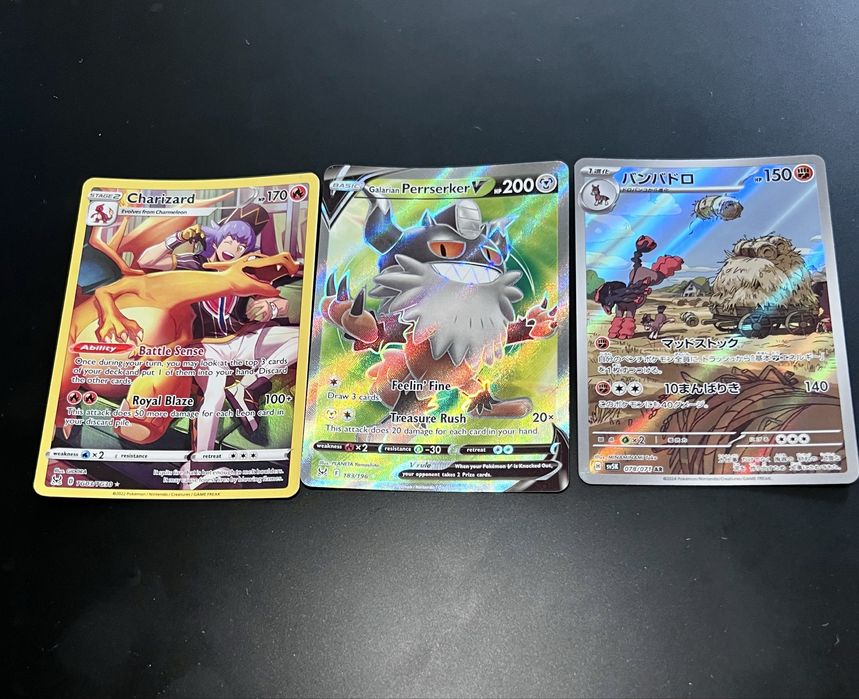 2 Cartas Pokemon podem ser vendidas individualmente.