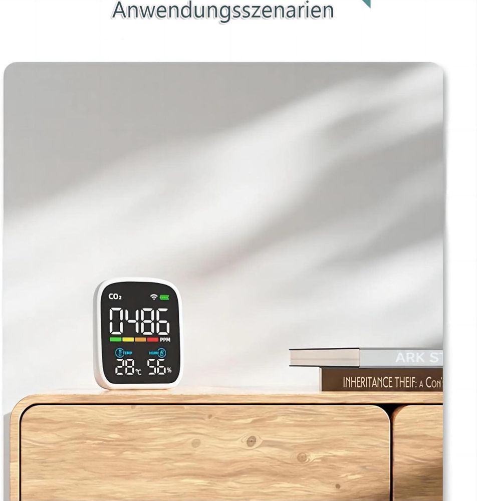 NDIR miernik emisji CO2, jakość powietrza, czujnik CO2 G912