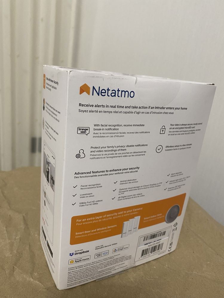 Розумна внутрішня камера Netatmo