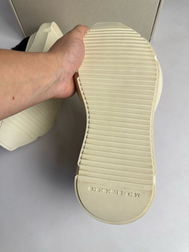 Rick Owens Ramones jumbo lace laces abstract кеди кросівки кросовки 43