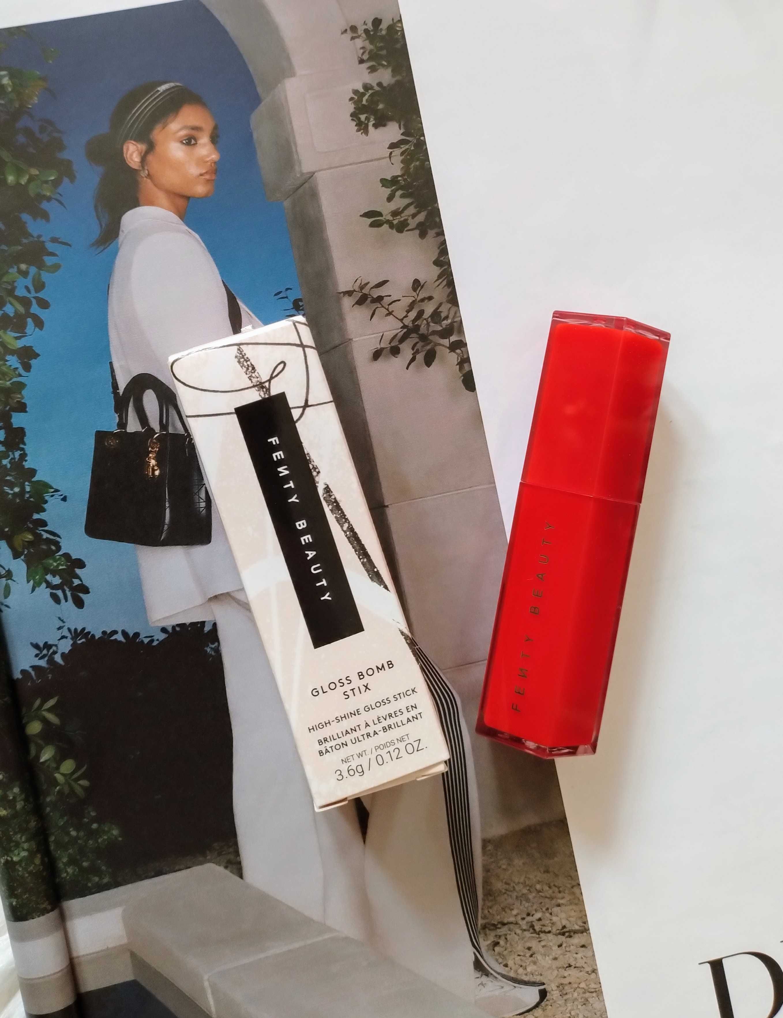 Sephora fenty beauty gloss bomb stix the mvp 10 czerwona pomadka