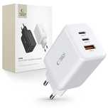 Ładowarka Tech-Protect C65W sieciowa 2x USB-C PD 65W / USB-A QC 3.0 -