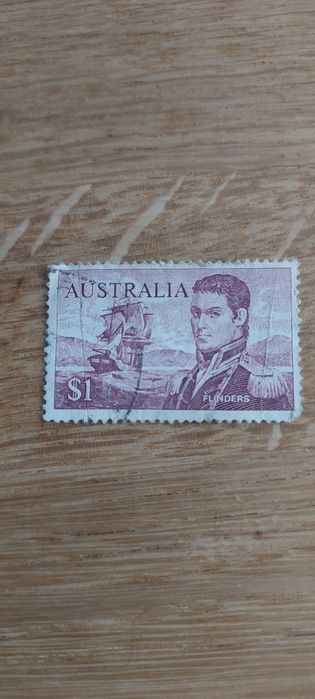 Australijski znaczek pocztowy o wartości 1 dolara