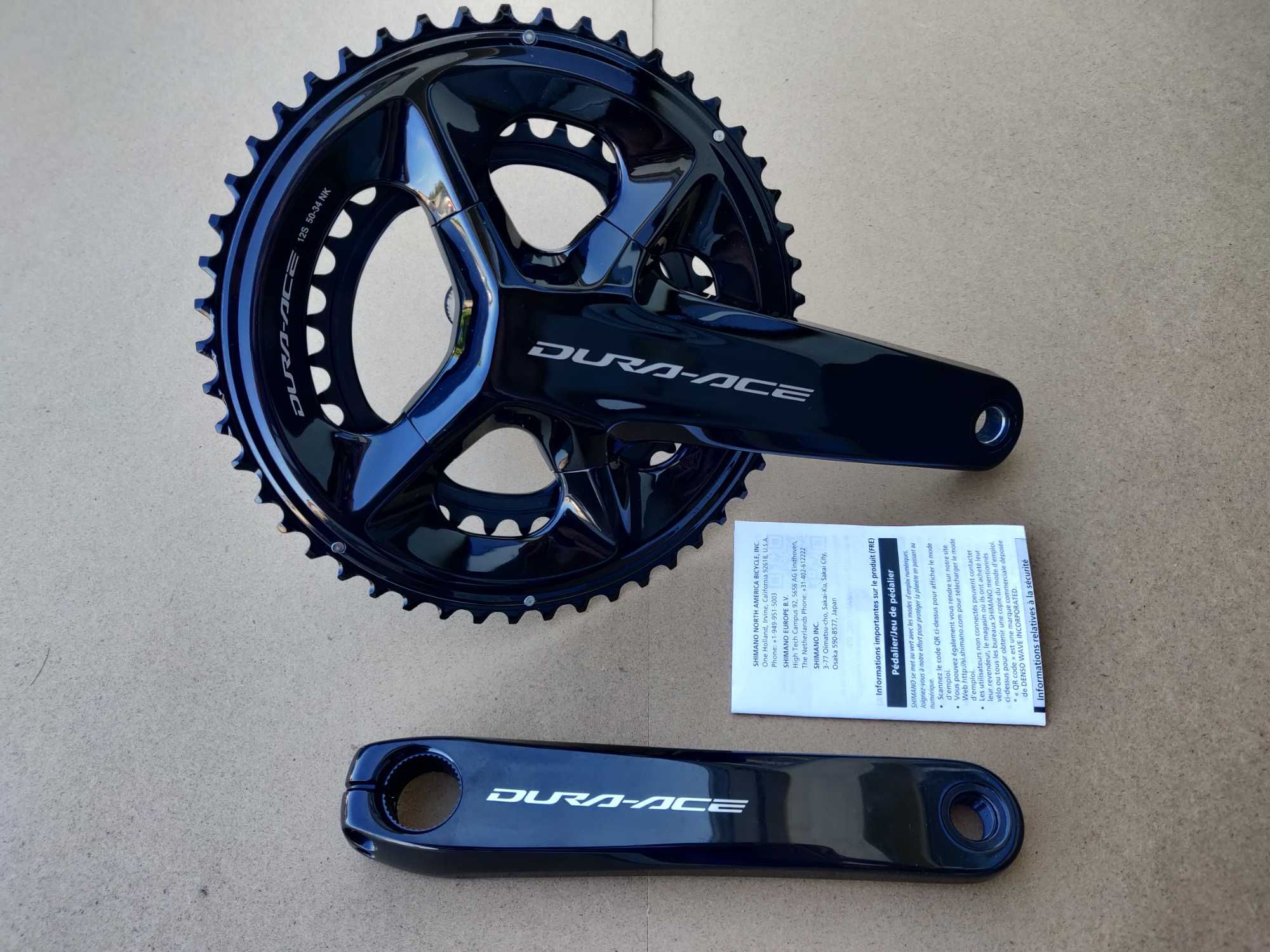 Korba Shimano Dura -Ace FC-R9200, 50-34, 175 mm, 12s, nowa, FV (153)