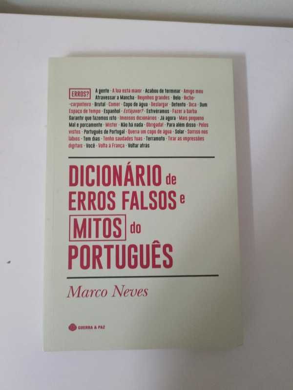 Dicionário de Erros Falsos e Mitos do Português