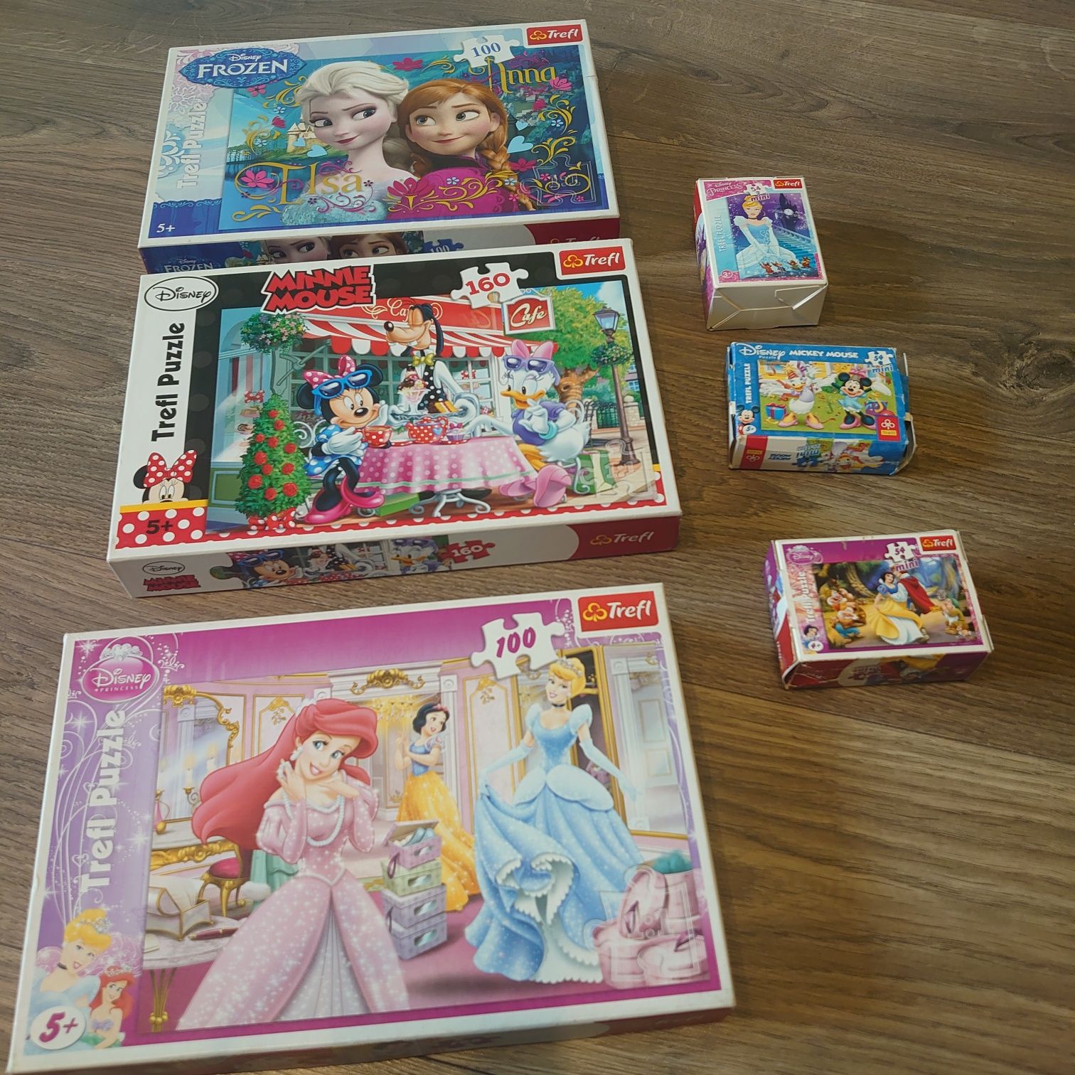 Puzzle 5+ dla dziewczynki
