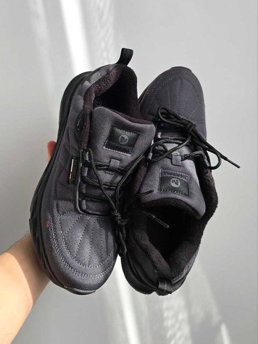 Чоловічі кросівки Merrell Continuum 3M Grey Gore-Tex Termo (термо)