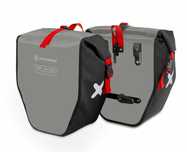 Sakwy Tylne Extrawheel Biker Polyester 50L Grey/Black