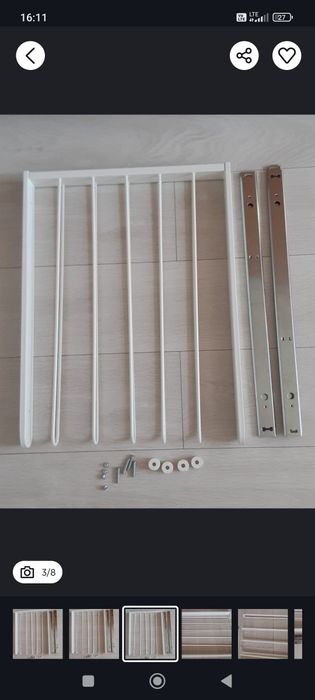 Wieszak na spodnie ikea