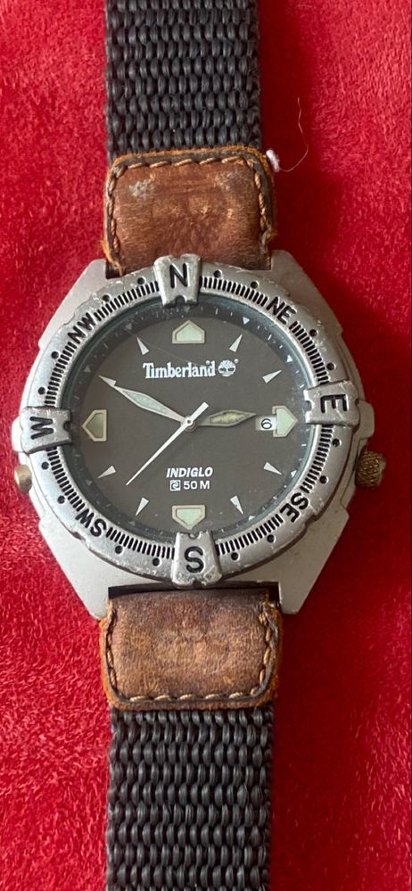 Relógio de pulso Timberland Indiglo, 50M