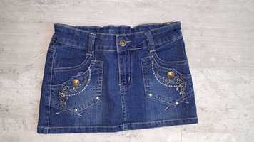 spódniczka jeans r.140/146