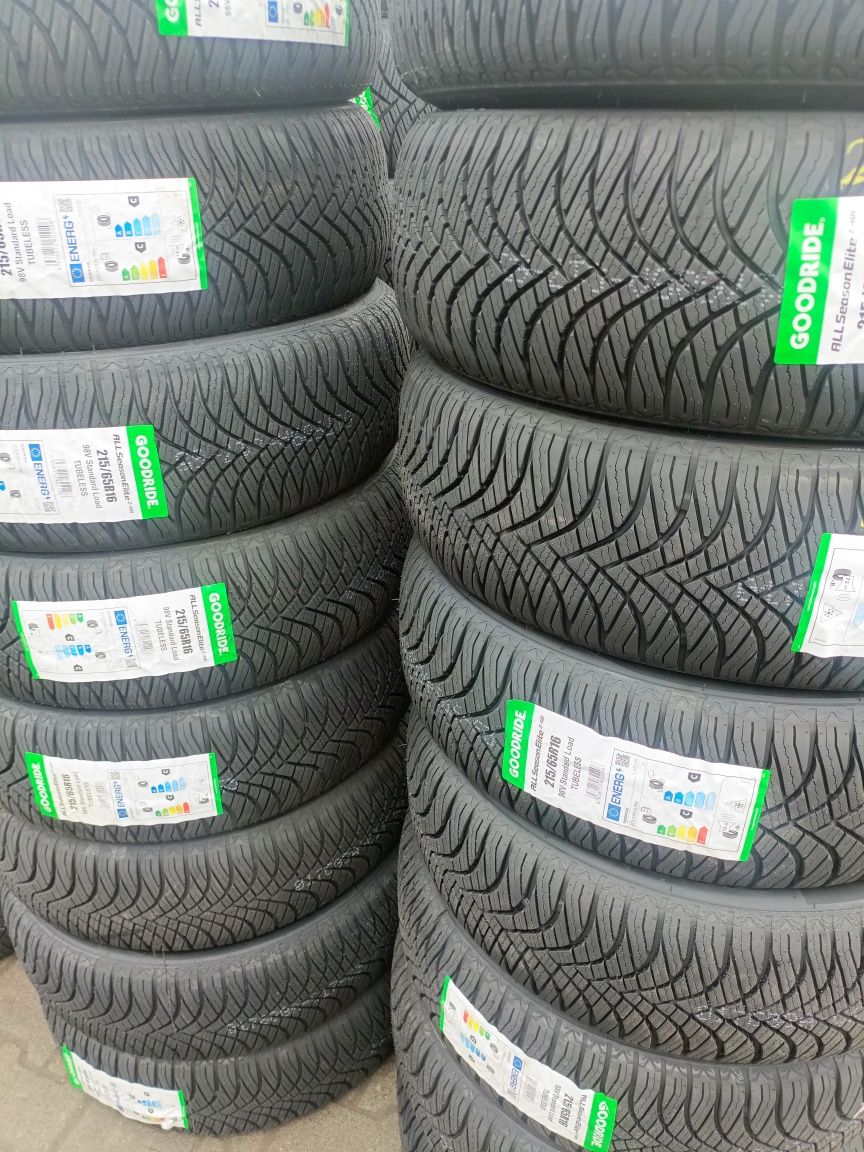 Nowe opony całoroczne wielosezonowe 215/65/16 Goodride 2025r