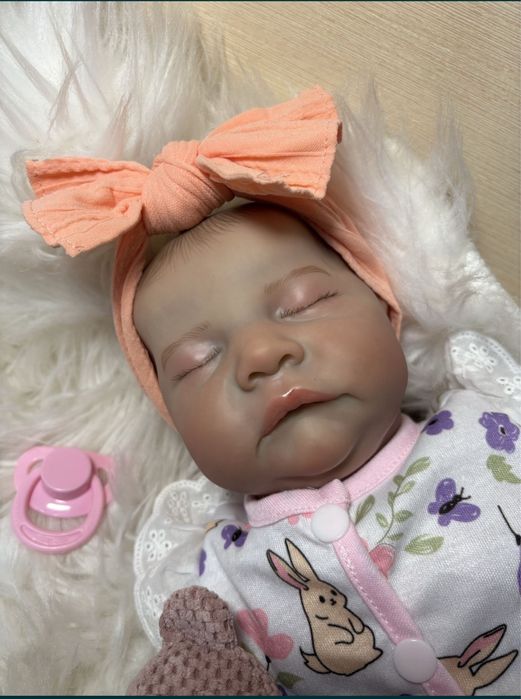 Лялька реборн 46 см дівчинка reborn