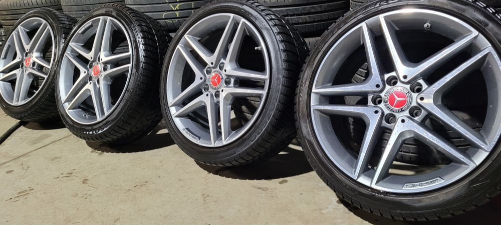 Oryginalne felgi 18 AMG opony zima  polecam